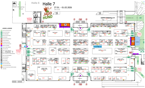 Hallenplan Jagd & Hund 2026