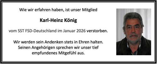 Nachruf Karl-Heinz König